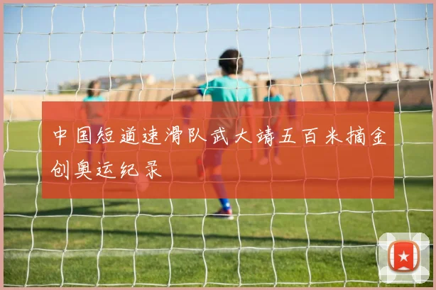 中国短道速滑队武大靖五百米摘金创奥运纪录