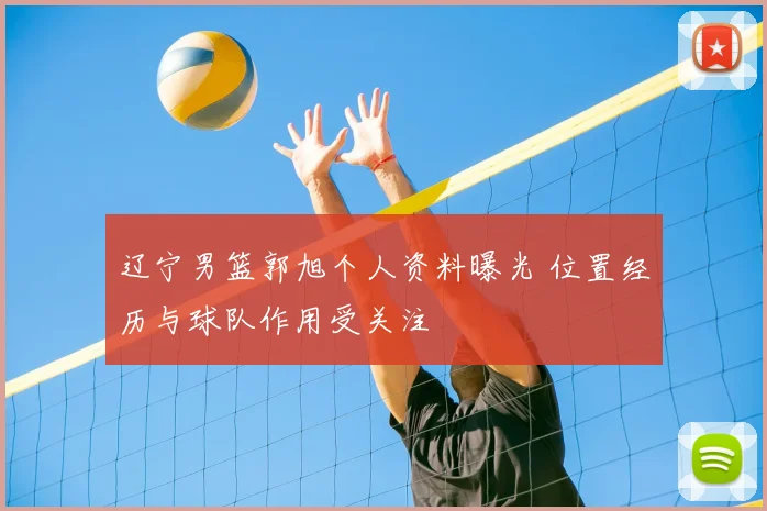 辽宁男篮郭旭个人资料曝光 位置经历与球队作用受关注